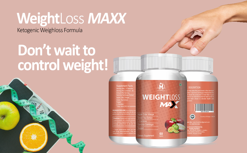 Healthy Nutrition - Just for the Health of it Keto Advanced Weight Loss Supplement With Green Tea, Garcinia Cambogia, Green Coffee Extract-90 Capsules