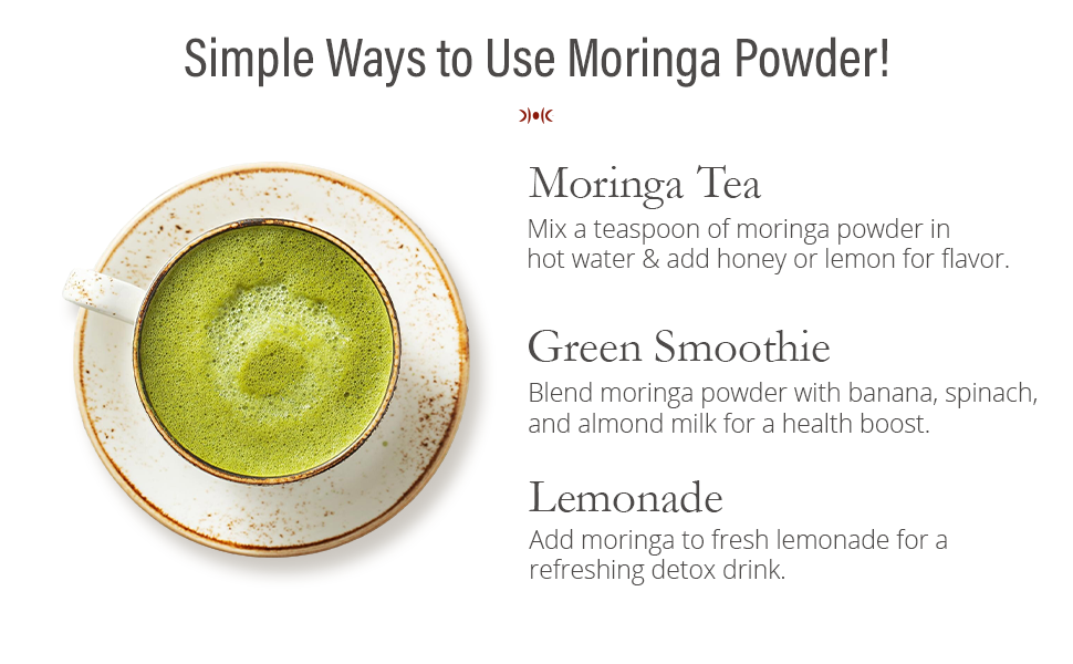 Himalayan Moringa Leaf Powder - 220g | Organic for Energy, Immunity