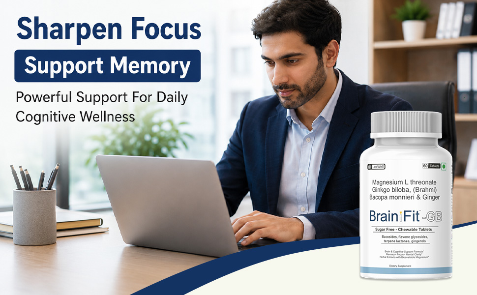 GB (LeeWell) Neuro Focus & Memory Support, 60 Count