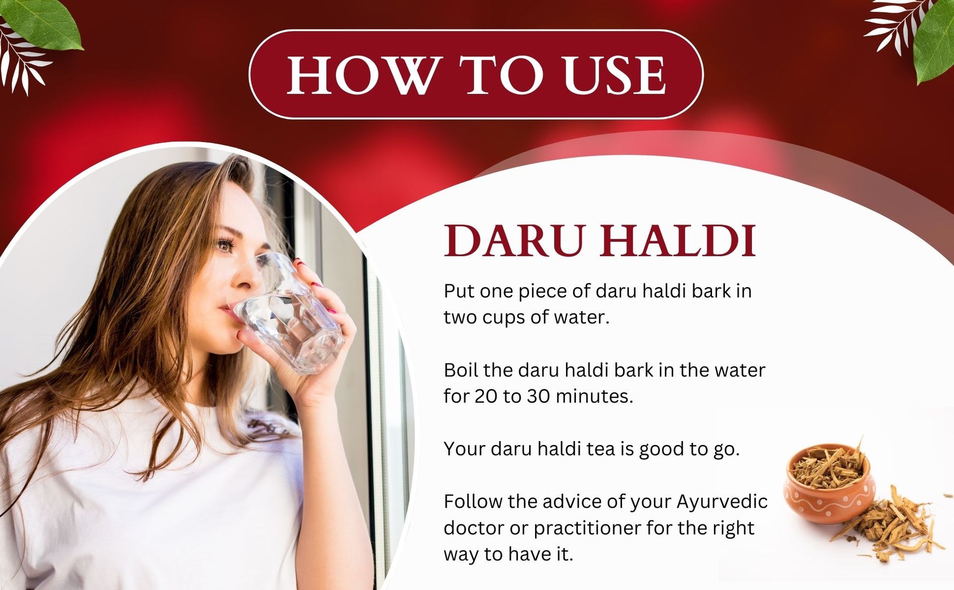 BrijBooti Daru Haldi Bark - (100 Gm) | Berberis aristata | Indian Barberry Daru Haldi Chaal