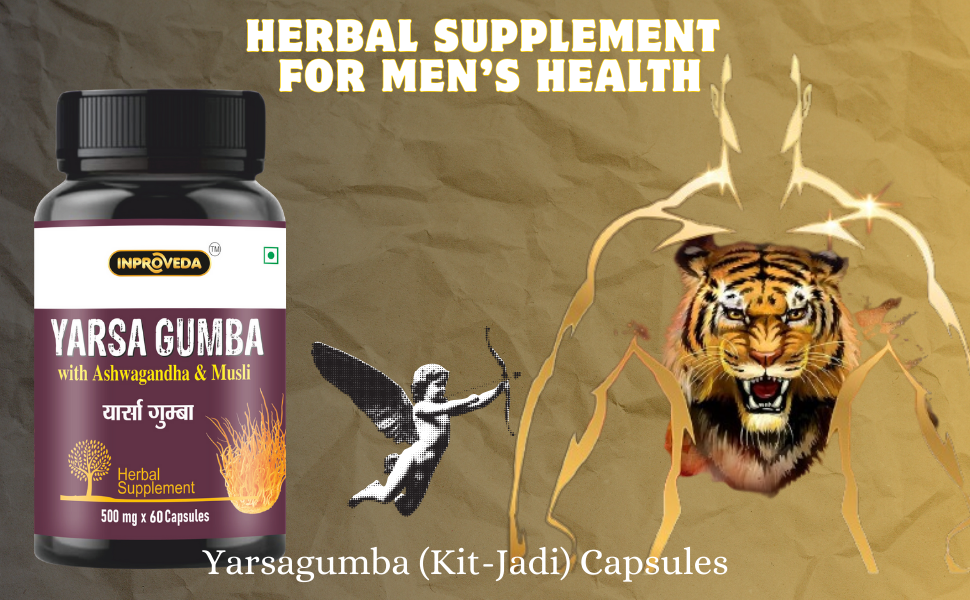 Yarsagumba Mushroom For Immunity weekly capsules - 500mg X 60Capsules