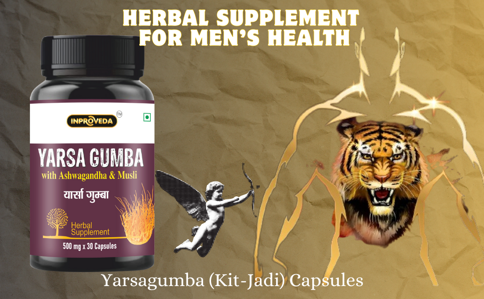 Yarsagumba Mushroom For Immunity weekly capsules - 500mg X 30Capsules