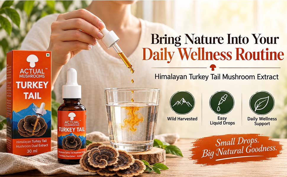 Himalayan Turkey Tail Mushroom Extract, 30 ml