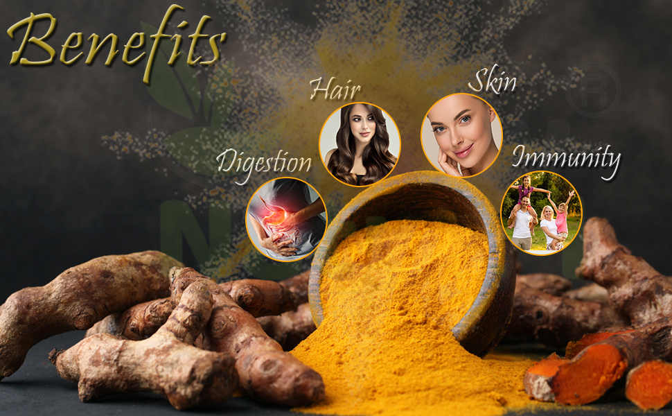 Holy Natural Turmeric Tablet 500 mg – 120 Tablets | Herbal Curcumin Supplement for Joint, Immunity & Daily Health Support