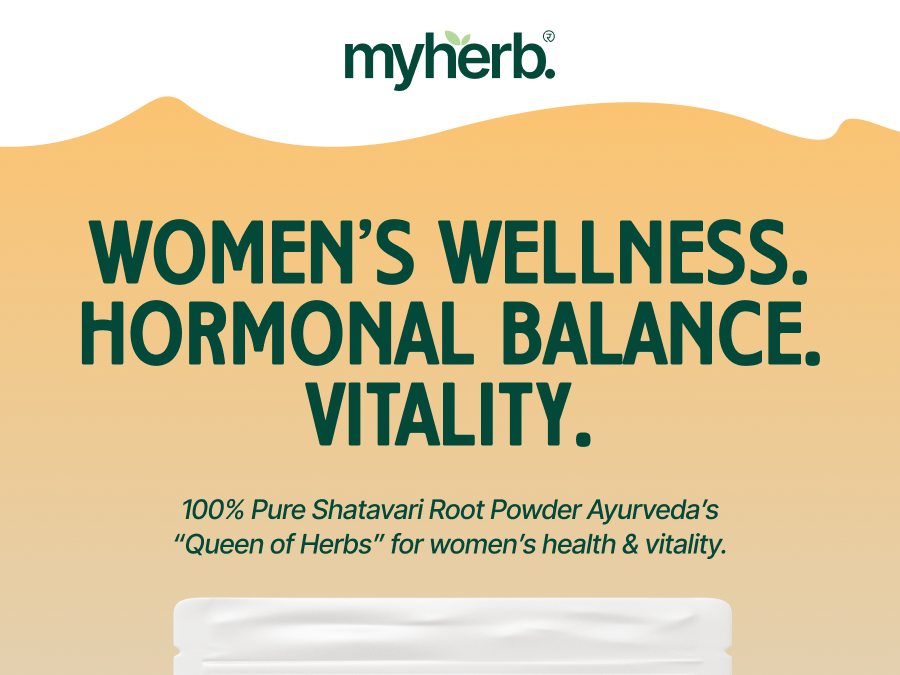 MYHERB 100% Natural Organic Shatavari Powder (Asparagus racemosus) || 227 Gm/0.5 Lbs || Promotes Vitality and Strength || For Men & Women
