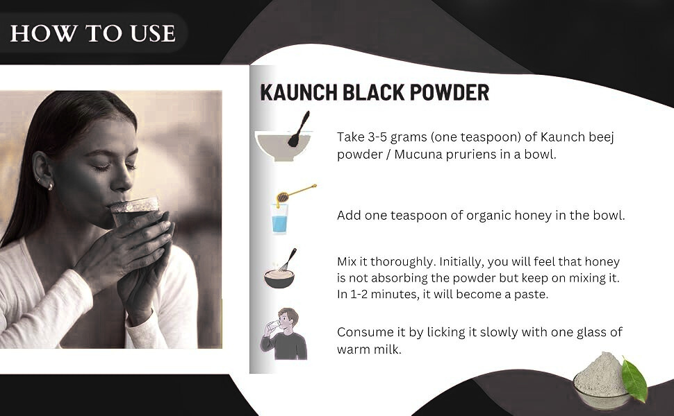 Krounchbeej (Kapikachhu) Powder 200 Gm | Mucuna Pruriens