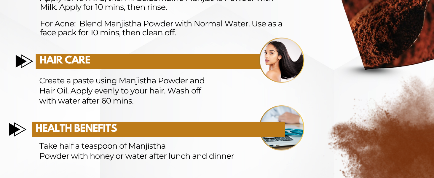 Unitedlys Organic Manjistha Powder For Skin 150G | 100% Pure & Natural Ayurvedic Herbal Manjistha Root Sticks Powder for Face, Skin, Hair Care, Joint & Immune Support | Ultimate Skin & Health Remedy