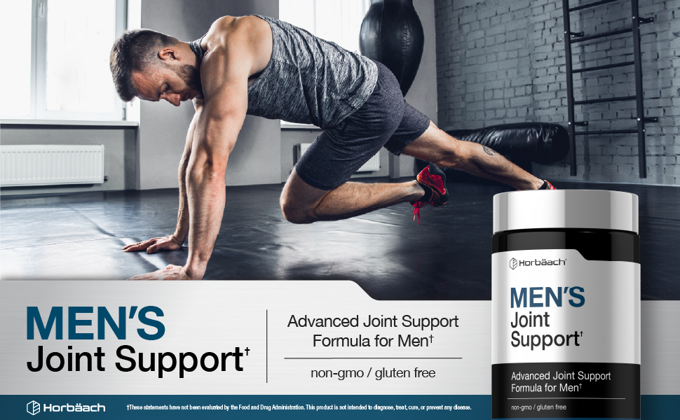 Horbäach Joint Support for Men | 120 softgels
