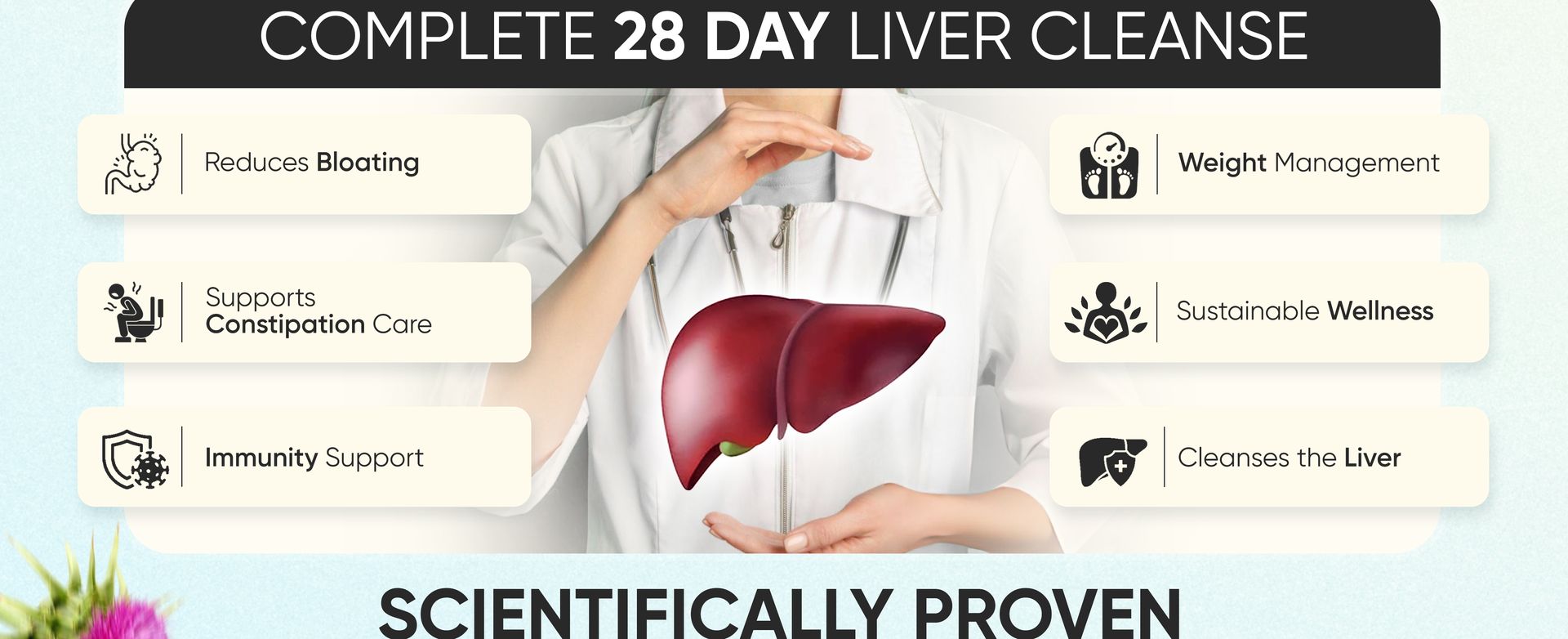 Namhya Liver Cleanse Herbal Tea | Fatty Liver Detox | 25x2 Tea Bags