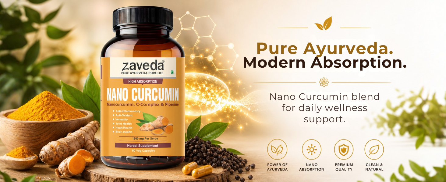 Nano Curcumin Plus 1500mg, 60 Veg Caps