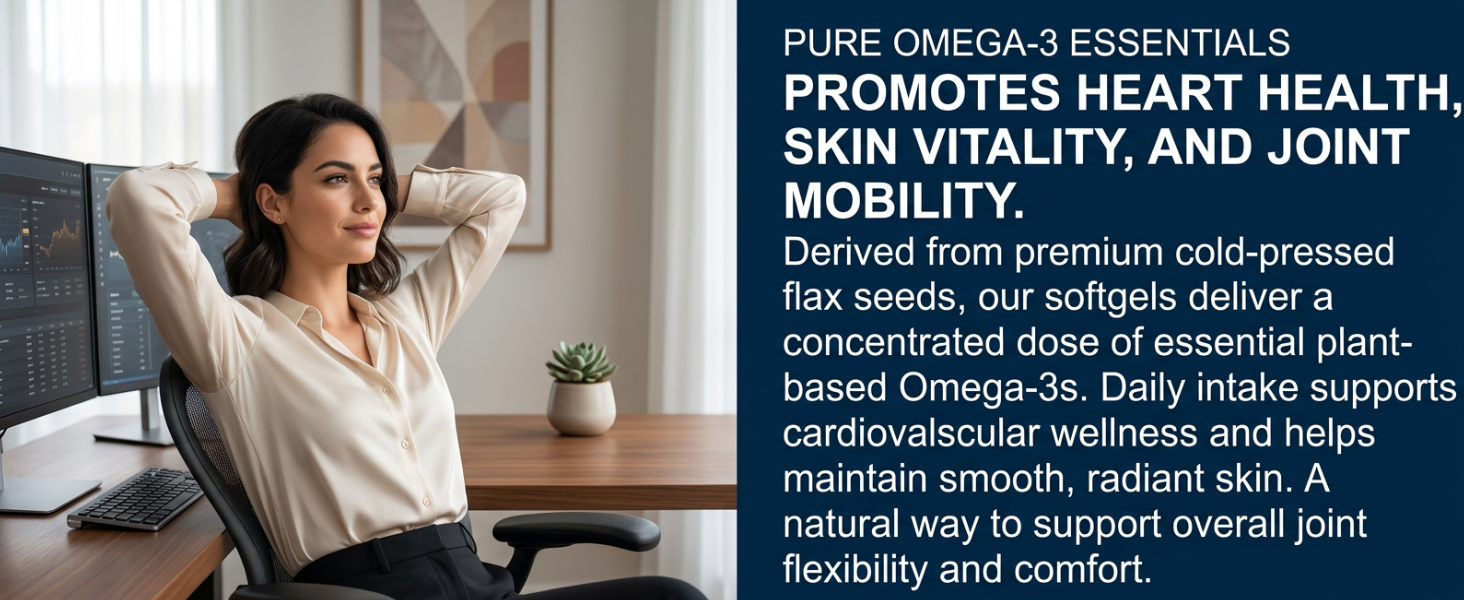 Simply earth Cold Pressed Flax seeds oil Omega with extra Virgin oil, Linolenic Acid, Oleric Acid | Natural Form of omega 369-60 Softgels…