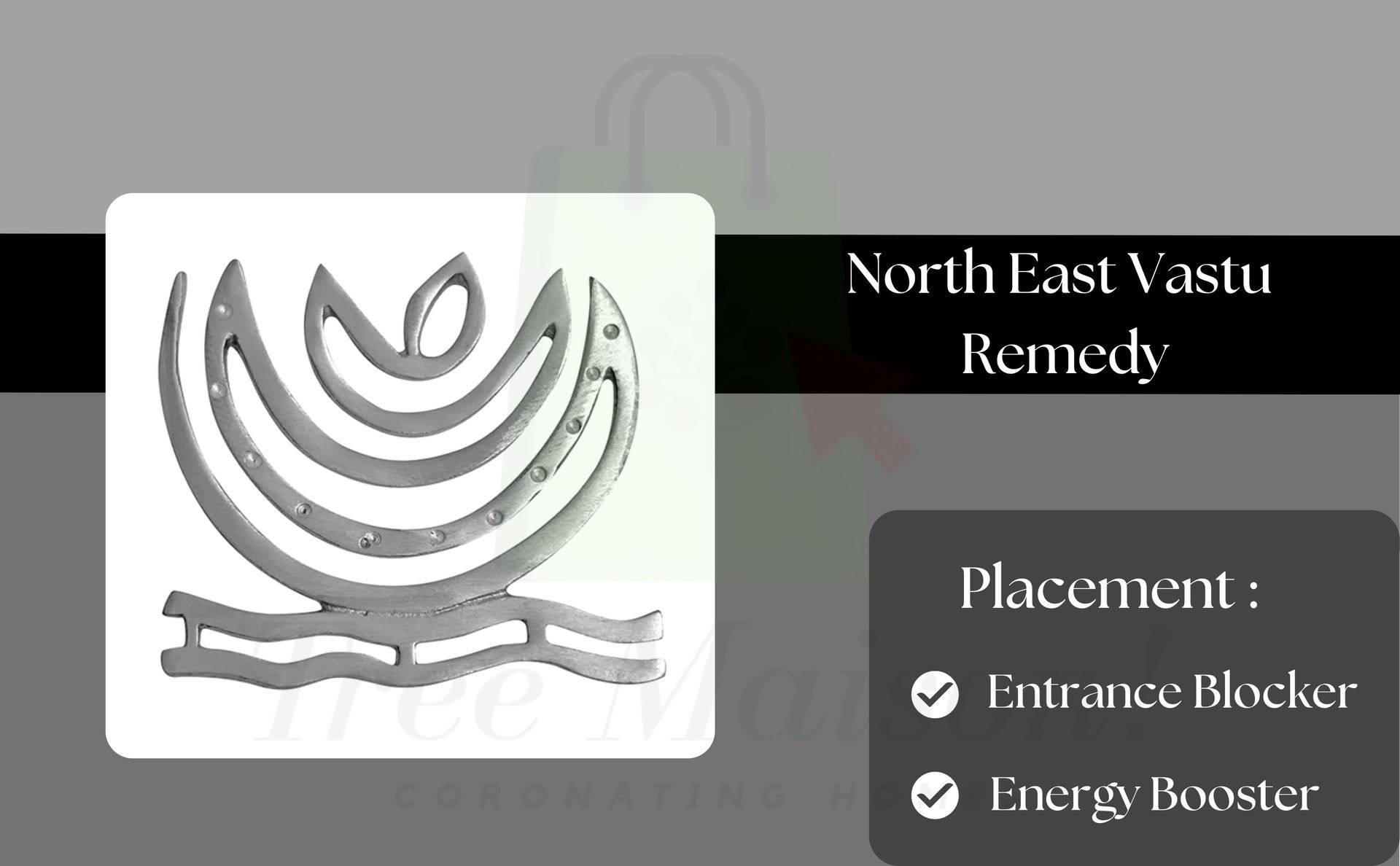 Vastu Zinc Helix for Vastu Remedy | Vastu Remedies for Toilet - Door | Zone Correction | Vastu Dosh Nivaran Remedies | Size- 4 Inch Approx | Pack of 3