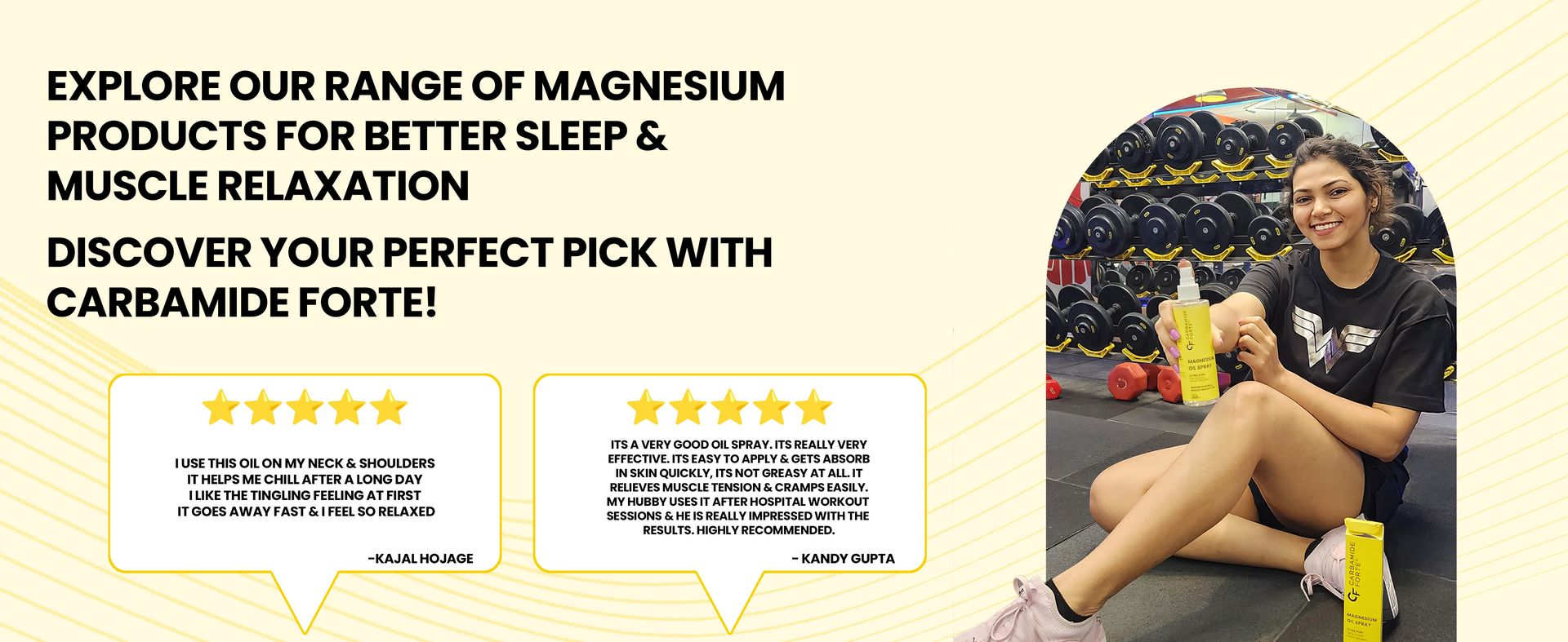 Carbamide Forte Magnesium Oil Spray 200ml | Magnesium Spray for Feet, for Muscle Pain & Recovery | Pain Relief Sprays for Active Lifestyle | Topical Magnesium Oil for Sleep Support