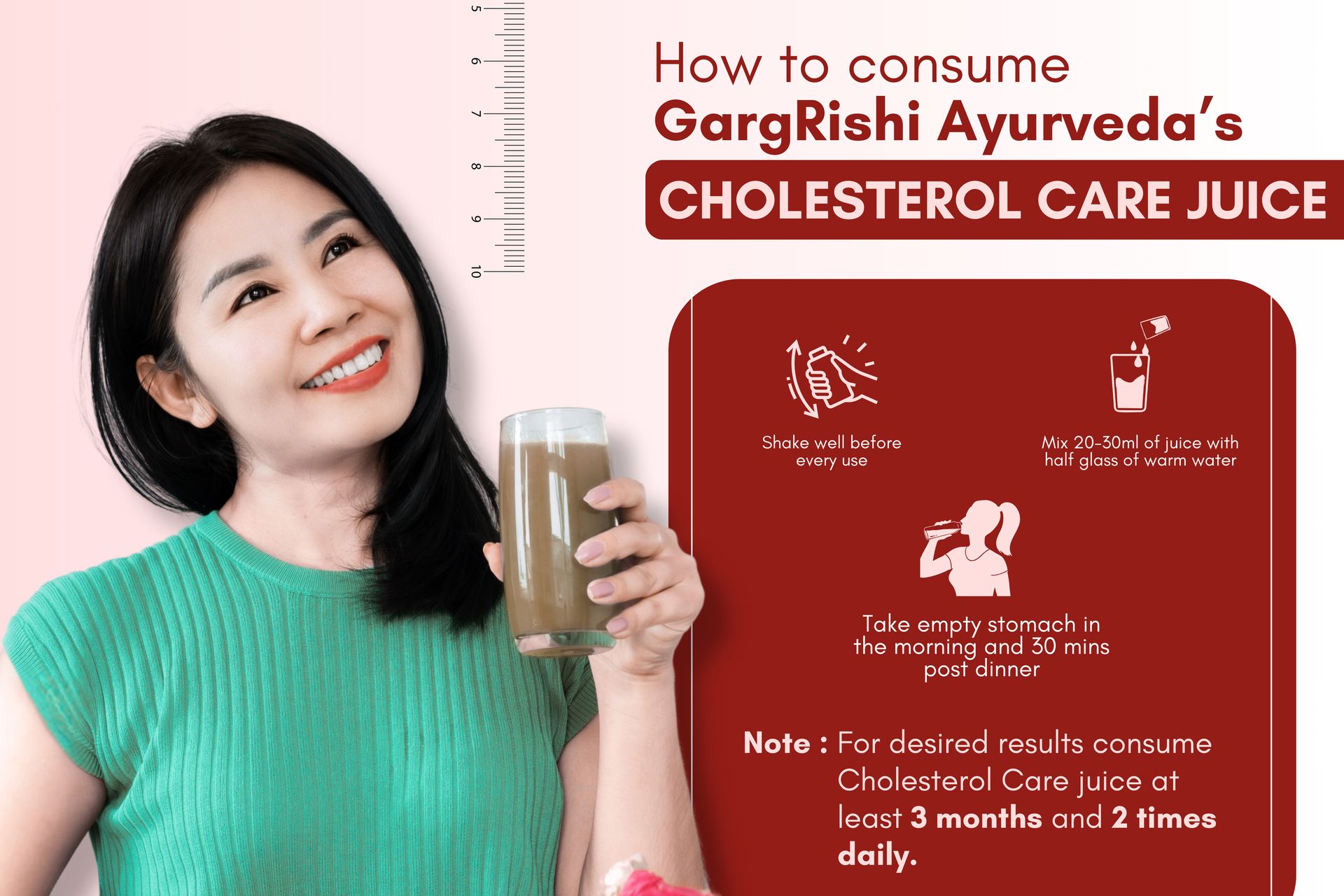 Gargrishi Cholesterol Care Juice 1000ml for Balanced Lifestyle Natural
