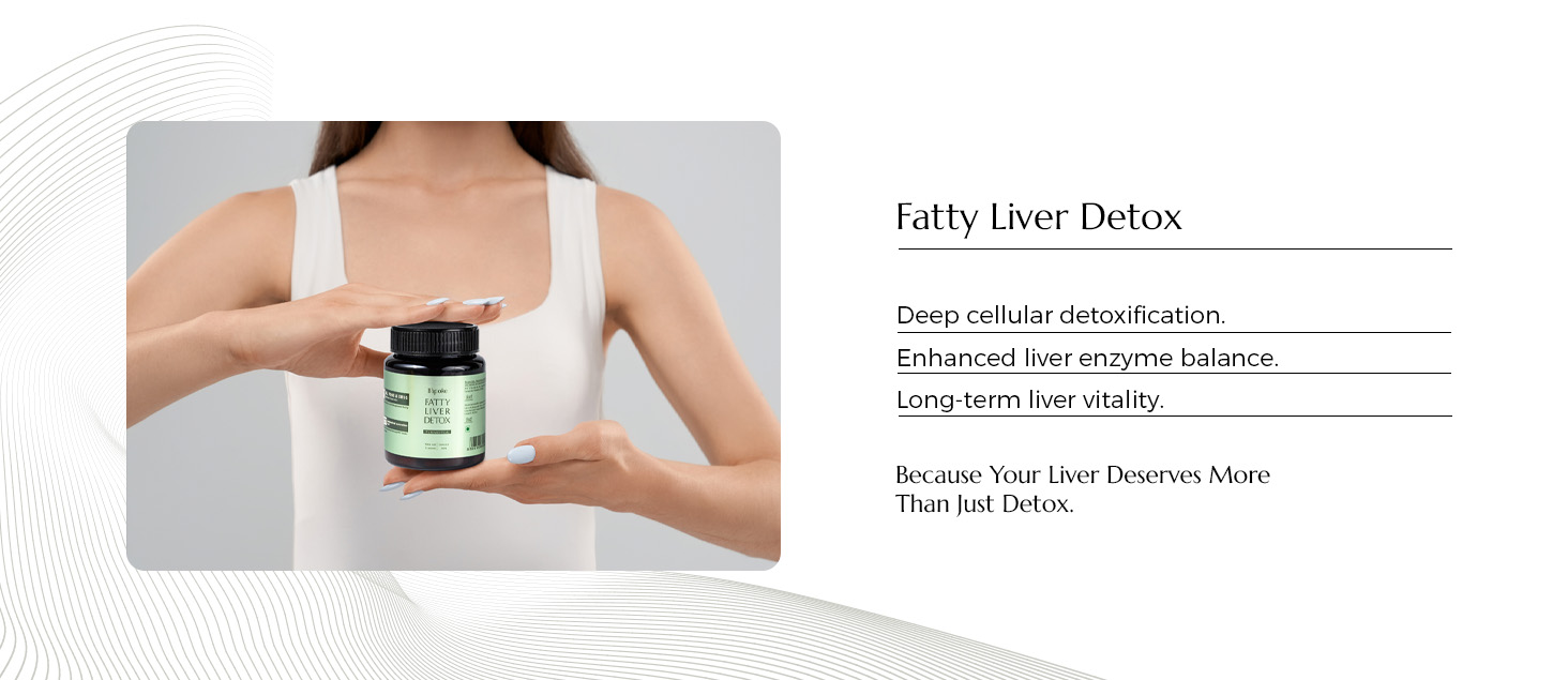 B'spoke Fatty Liver Detox | High Potency Formula for Cellular Detox & Liver Vitality | Enriched with Silymarin (Milk Thistle), Curcumin & Antioxidants | 60 Veggie Capsules