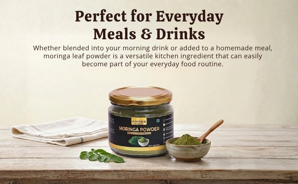Moringa Leaf Powder | Fine Ground Superfood Ingredient | 100g