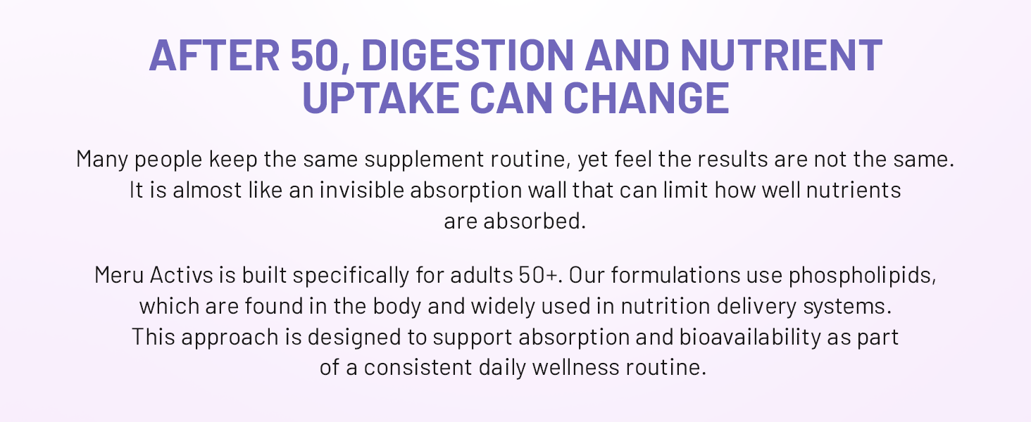 Fatty Liver Support Capsules | Essential Phospholipids 630 mg from Soy Lecithin | Supplements For Adults 50+ | 60 Capsules, 30 Day Supply