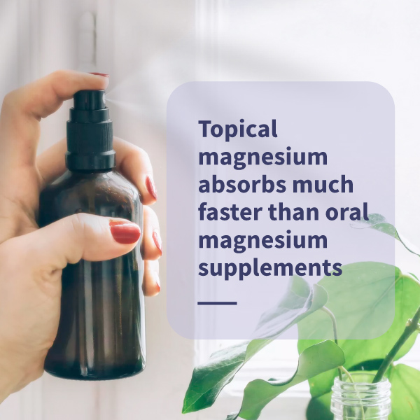 Salted Wellness Magnesium Spray for Sleep | Magnesium Chloride Oil Spray for Better Sleep & Muscle Relaxation | Night Use, Fast Absorbing | 100ml