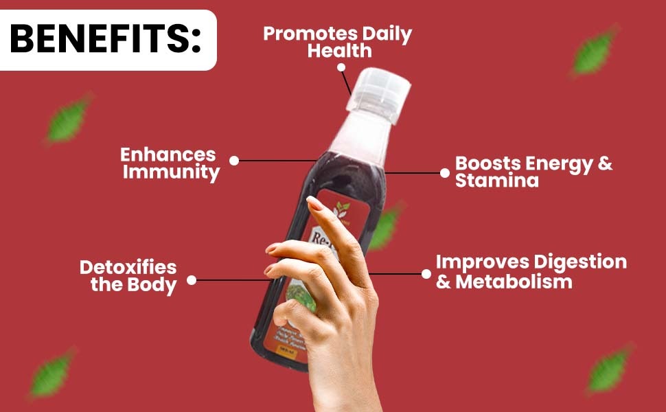 Re-Fit Ayurvedic Health Syrup, 500ml (Pack of 1)