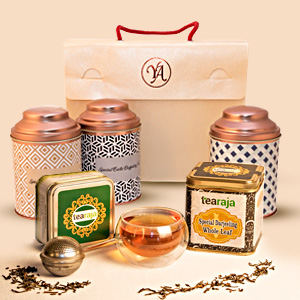 Tearaja Skin Glow Tea, Skin Cleansing Detox Tea, 250 GMS Makes 130 Cups Look Beautiful Feel Beautiful, Helps Get Clear Skin, Inspired by Ancient Ayurveda, 100% Natural Ingredients