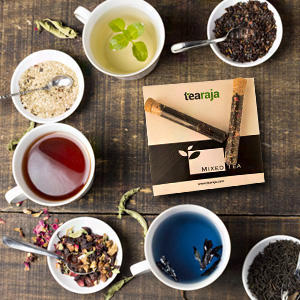 Tearaja Skin Glow Tea, Skin Cleansing Detox Tea, 250 GMS Makes 130 Cups Look Beautiful Feel Beautiful, Helps Get Clear Skin, Inspired by Ancient Ayurveda, 100% Natural Ingredients