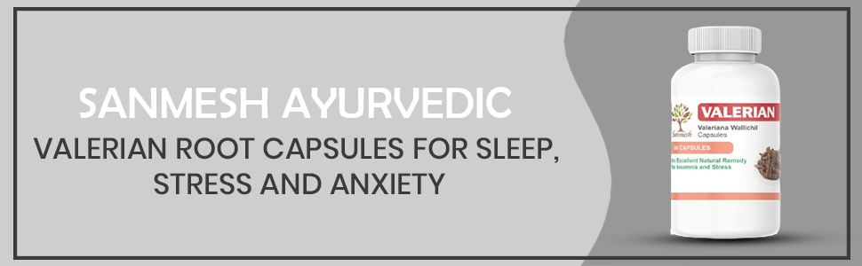 VALERIAN Root Capsules For Sleep, Stress and Anxiety Support | Improved Healthy Deep Sleep | 500mg TAGAR Extract (60 N)