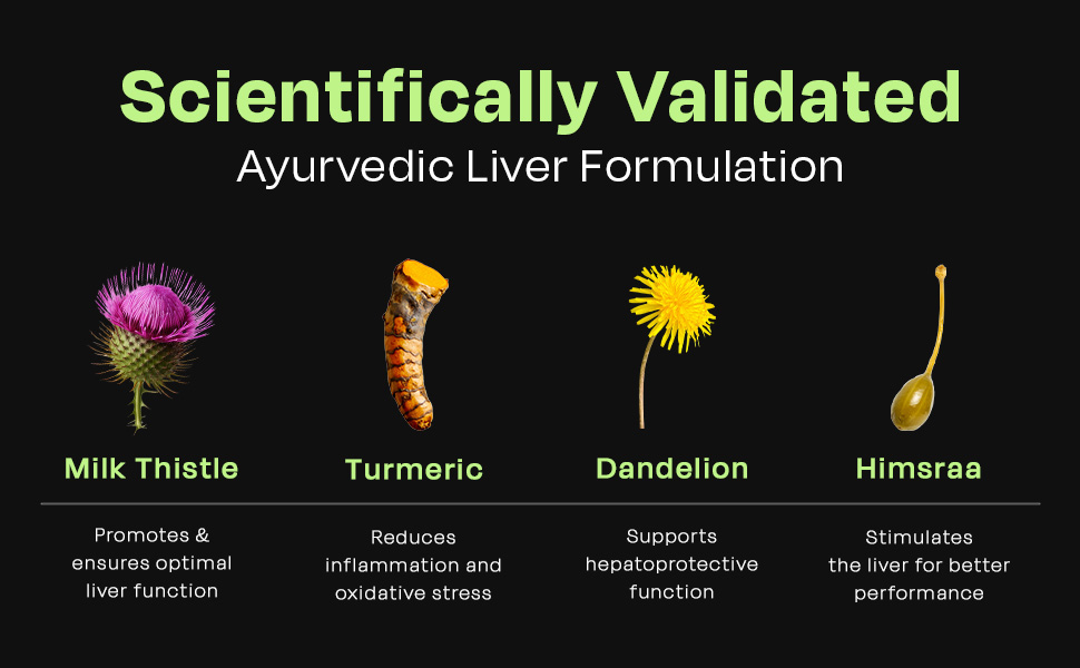 Auric Liver Advance Effervescent | 40 Tablets | Ayurveda Liver formulation | Clinically Researched with No Artificial colours or Sweeteners