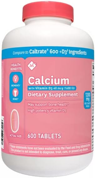Member's Mark Calcium 600mg with vitamin D-3 600Tablets 2