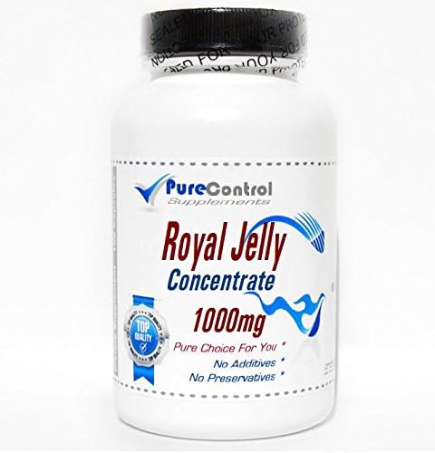 Royal Jelly Concentrate 1000mg // 100 Capsules // Pure // by PureControl Supplements 2