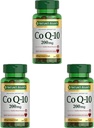 Nature's Bounty Co Q-10 200 mg Rapid Release Softgels Supports Cadiovascular Health 80 Ea (Pack of 8) 3