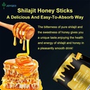 Pure Himalayan Shilajit Sticks with Natural Honey & Saffron, Easy to Consume,Shilajit Sticks for Energy Support, Vitality,Immune,85+ Trace Minerals, Fulvic Acid for Men & Women- 30 Sticks (1) 3