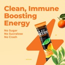 Pureboost Immune Clean Energy Booster, Refreshing Energy Drink Mix and Immunity Supplement with Elderberry, 1,200 mg Vitamin C, Vitamins A + D, and Zinc. (Tangerine Twist, 30 Count) 4