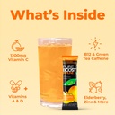 Pureboost Immune Clean Energy Booster, Refreshing Energy Drink Mix and Immunity Supplement with Elderberry, 1,200 mg Vitamin C, Vitamins A + D, and Zinc. (Tangerine Twist, 30 Count) 5