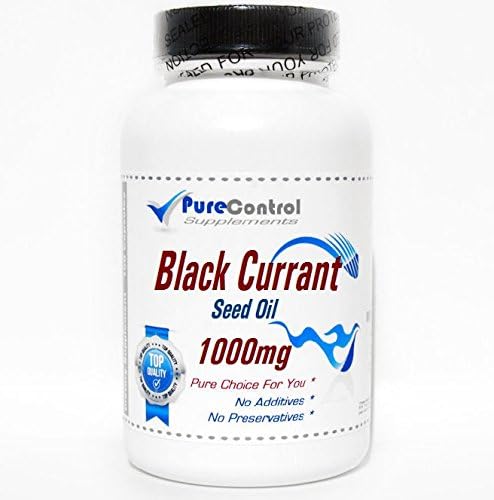 Black Currant Seed Oil 1000mg // 180 Capsules // Pure // by PureControl Supplements 2