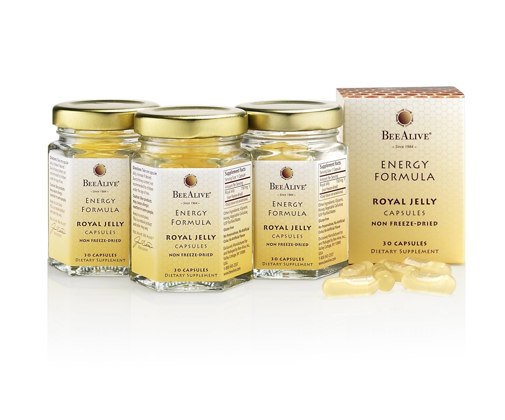 Royal Jelly kapslid - 3 kuu pakkumine