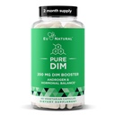 DIM täiendus Puhas 200 Mg naistele või meestele - östrogeeni hormoonide tasakaalu lisand energiale, väsimusele, stressile, menopausile, kuumadele vilgutustele - täiustatud biosaadavus BioPerine - 60 Vegan Soft kapslit