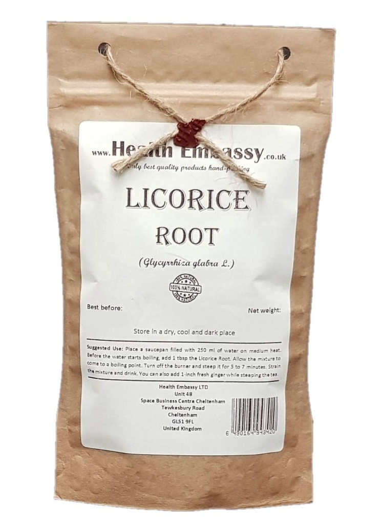 Tervisesaatkond Lagritsajuur | Glycyrrhiza Glabra | Taimne tee (50 g)