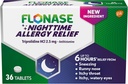 Flonase öine allergia leevendamise tabletid, kuni 6 tundi allergiameditsiini - 36 kaetud tabletti