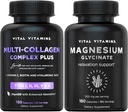 Vitaalsed vitamiinid Multi kollageen Plus kapslid + magneesiumglütsinaatkapslid