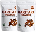 Orgaaniline Haritaki puuviljapulber Harde Harad Terminalia chebula Kadakapudi 16 Oz 453 GM 1 nael Seedegaas Relief Tervislik soole funktsioon Ayurveda Superfood Resulable Pouch