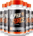NutraRize (pakk 5 Alpha Force kapslid, kõik looduslikud pillid, et toetada energiat ja jõudlust, toitumise valem üldise tervise, ametlik AlphaForce Review (300 kapslit)