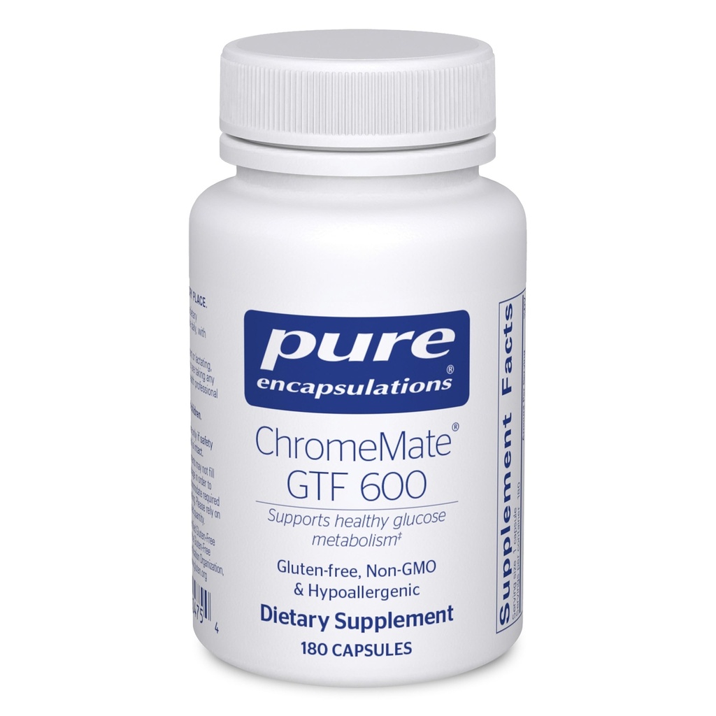 Puhas kapseldamine ChromeMate GTF 600 | Metabolismi ja lahja lihase lisand * 180 kapslit