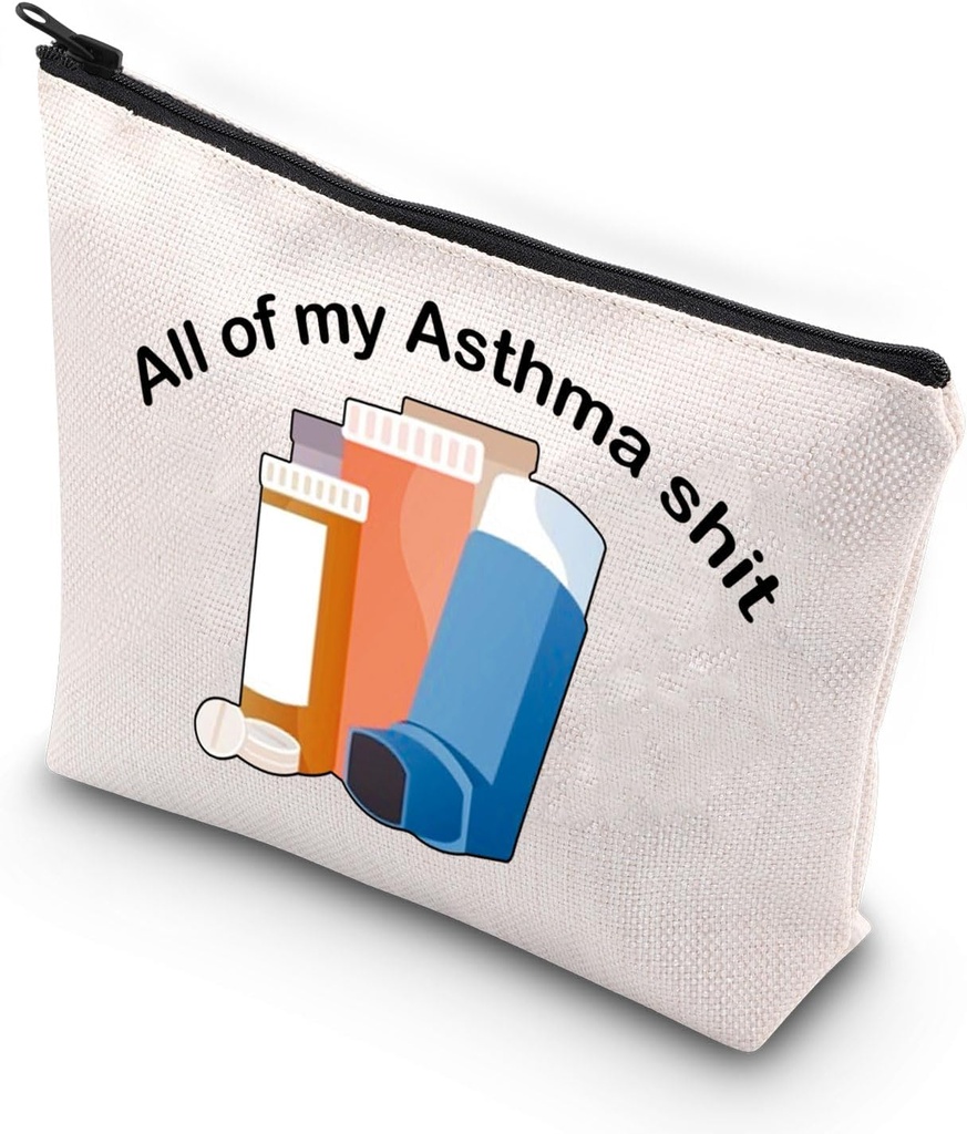 VAMSII Astma Fighter Gift Inhaler Reisikott Kõik minu astma pask Teadlikkuse kott