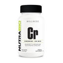 NutraBio kelaatkroom GFT - 200 mcg - 90 köögiviljakapslit
