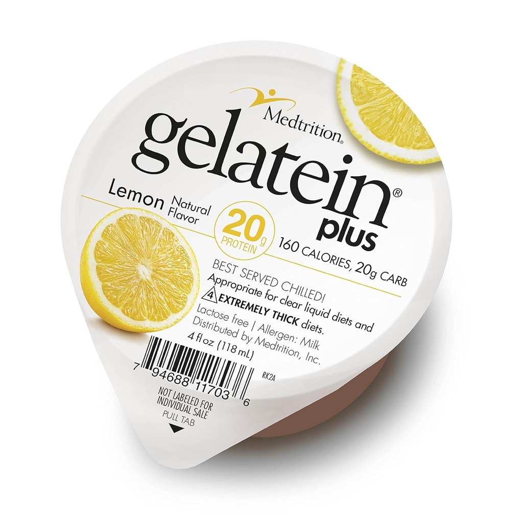 Medtrition Gelatein Plus Sidrun: 20 grammi valku. Ideaalne selge vedeliku dieedi jaoks, neelates raskusi, dialüüsi ja onkoloogiat. Suurepärane eel- või post-workout snack. (36 Pack) ...
