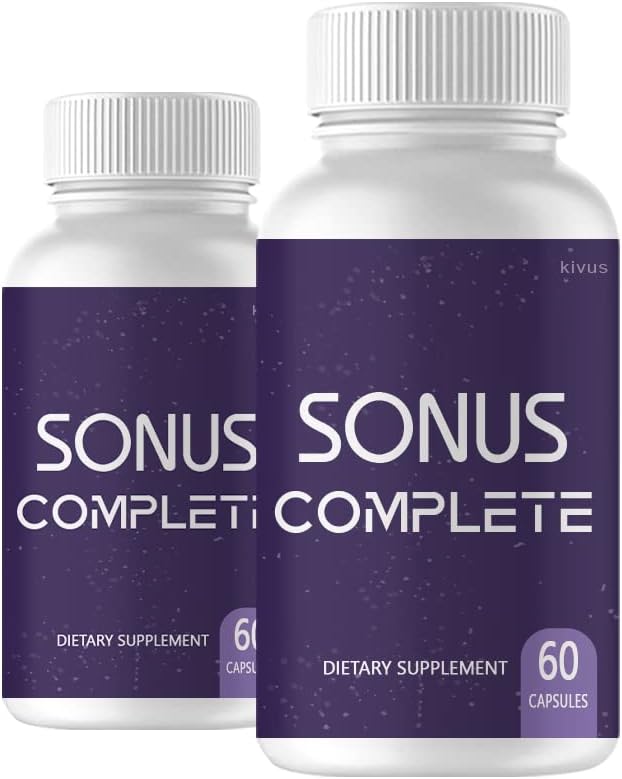 (2 Pack) Sonus Complete - Sonus Complete Tinnitus Support Supplement (120 kapslit)