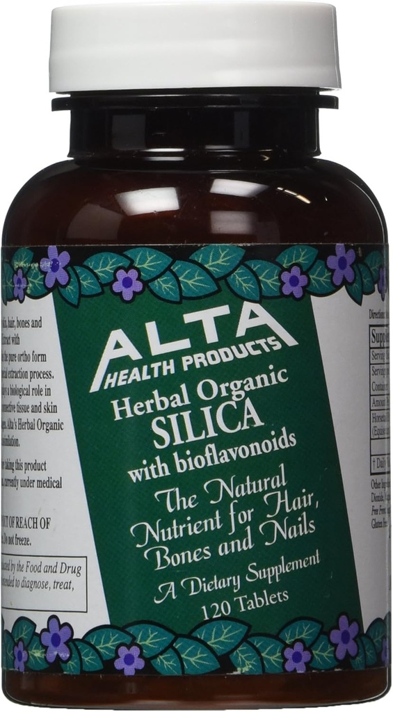 Alta Health Products - Silica koos bioflavonoididega, 500 mg, 120 tabletti