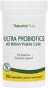 NaturesPlus Ultra probiootikumid - 30 vegankapslit - täisspektri kogu keha tugi - sisaldab prebiootikumi Acai - 30 serveerimist