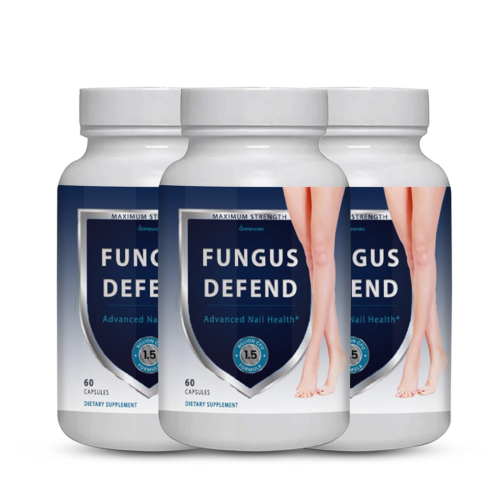 Fungus Kaitse Advanced Formula Supplement 3 pakendid 90 päeva pakkumine