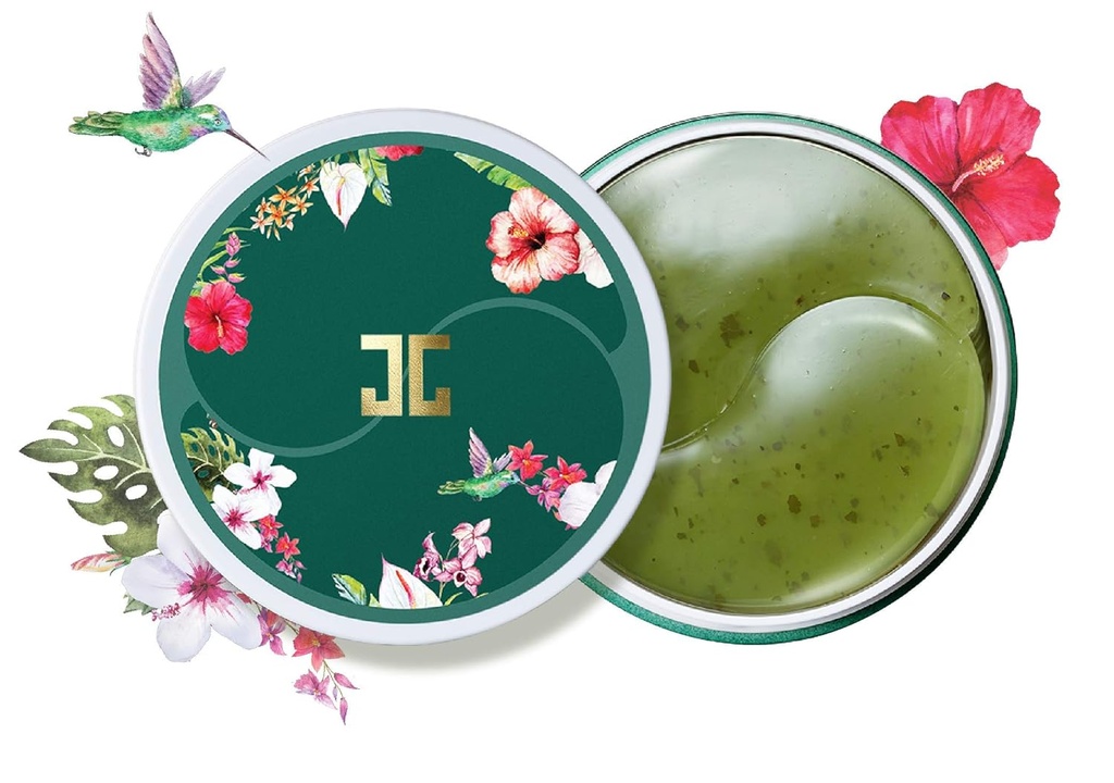 JAYJUN Green Tea Eye Gel Patch, DarkCircle, Puffy Eye, Under Eye Patch, 1,4g, 60 Jar